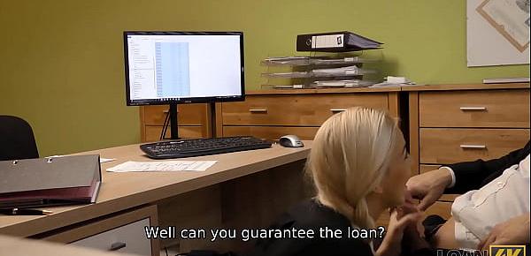  LOAN4K. Real estate agent lets the bank worker penetrate her for a loan